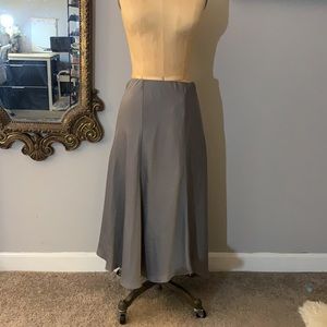 Gray Silver Calvin Klein Skirt NWT